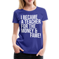 Money & Fame - Frauen Premium T-Shirt - Königsblau