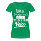 Teacher Voice - Frauen Premium T-Shirt - Kelly Green