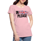 in english please! - Frauen Premium T-Shirt - Hellrosa