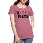 in english please! - Frauen Premium T-Shirt - Malve
