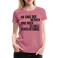 zu viele Schüler - Frauen Premium T-Shirt - Malve