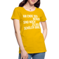 zu viele Schüler - Frauen Premium T-Shirt - Sonnengelb