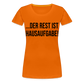 der Rest ist Hausaufgabe! - Frauen Premium T-Shirt - Orange