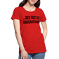 der Rest ist Hausaufgabe! - Frauen Premium T-Shirt - Rot