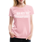 Der Rest ist Hausaufgabe! - Frauen Premium T-Shirt - Hellrosa