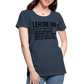 Lehrerin - Frauen Premium T-Shirt - Navy