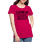 Lehrerin - Frauen Premium T-Shirt - dunkles Pink