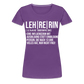 Lehrerin - Frauen Premium T-Shirt - Lila