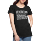 Lehrerin - Frauen Premium T-Shirt - Anthrazit