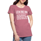 Lehrerin - Frauen Premium T-Shirt - Malve