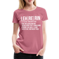 Lehrerin - Frauen Premium T-Shirt - Malve