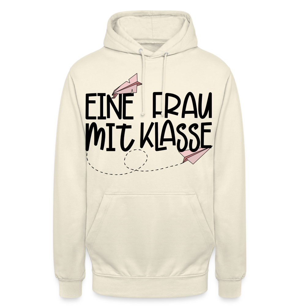 Eine Frau mit Klasse - Hoodie - Vanille-Milchshake