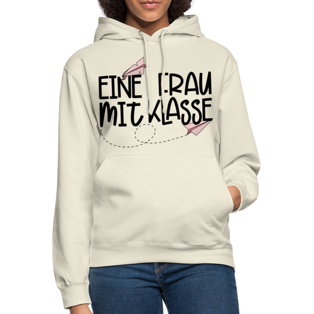 Eine Frau mit Klasse - Hoodie - Vanille-Milchshake