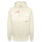Eine Frau mit Klasse - Hoodie - Vanille-Milchshake