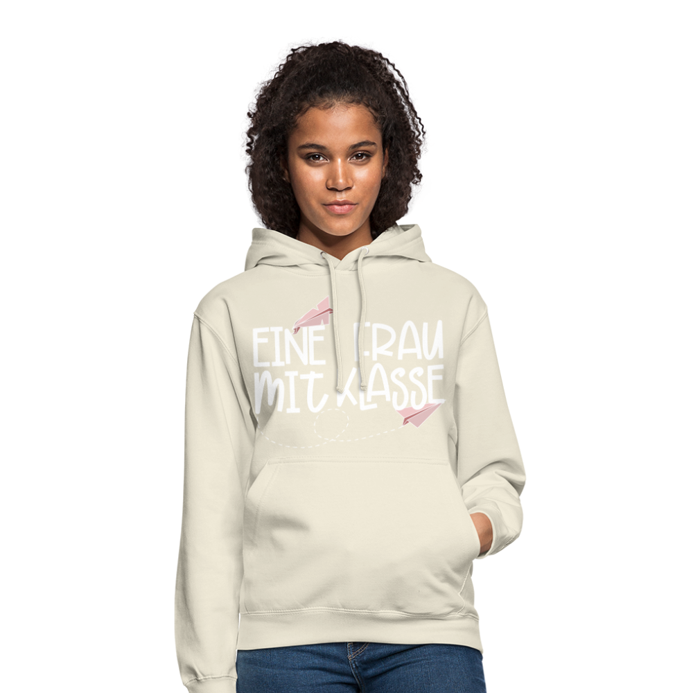 Eine Frau mit Klasse - Hoodie - Vanille-Milchshake