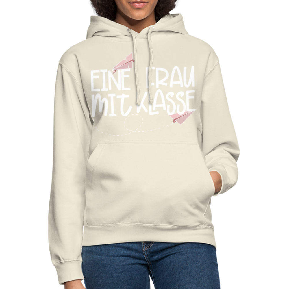 Eine Frau mit Klasse - Hoodie - Vanille-Milchshake