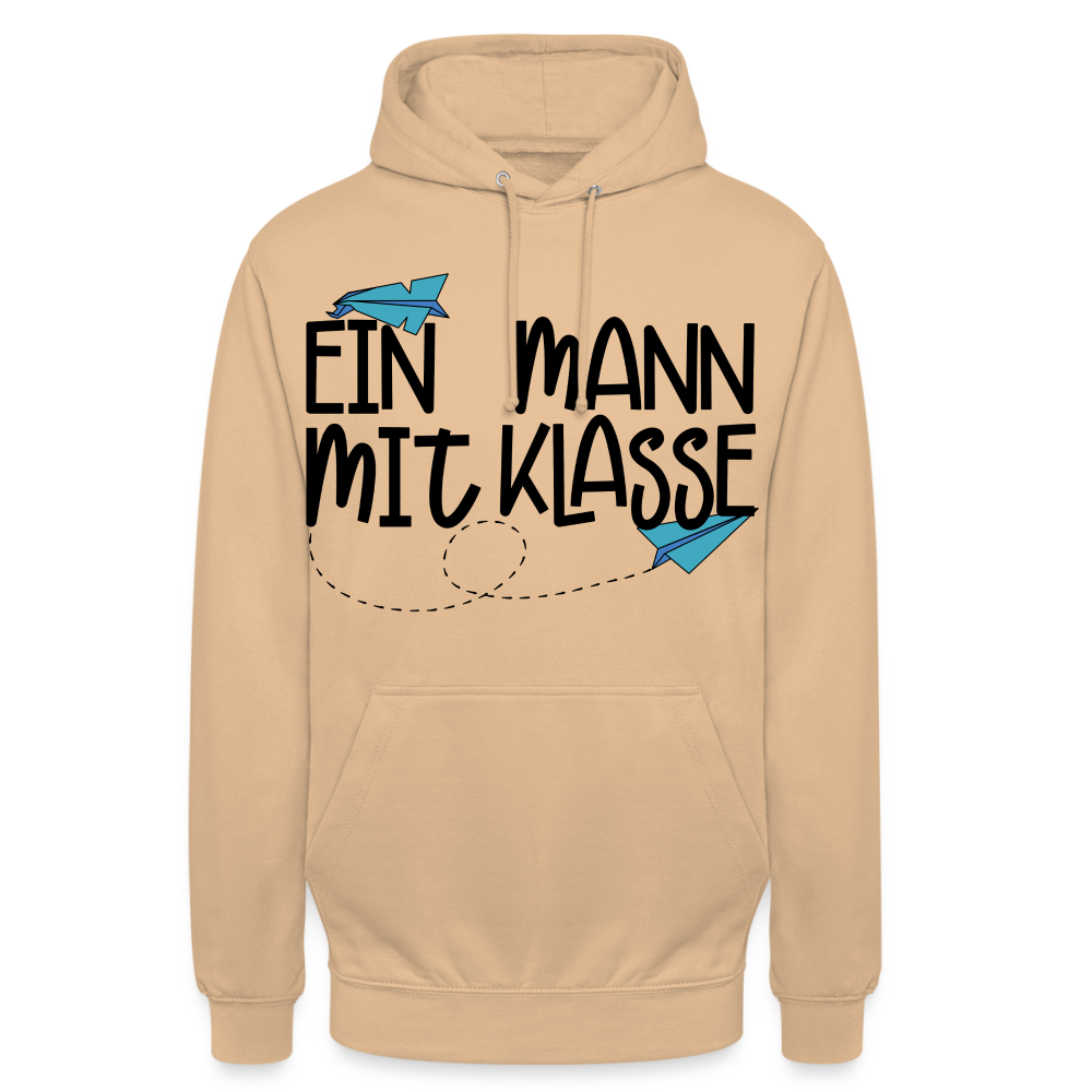 Ein Mann mit Klasse - Hoodie - Beige