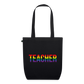 Teacher (LGBT+) - Bio-Stoffbeutel - Schwarz