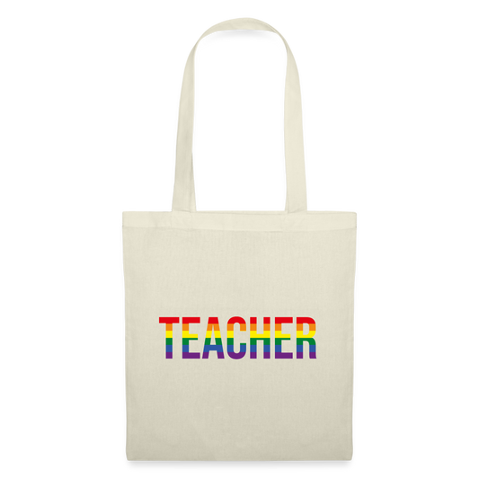Teacher (LGBT+) - Stoffbeutel - Natur