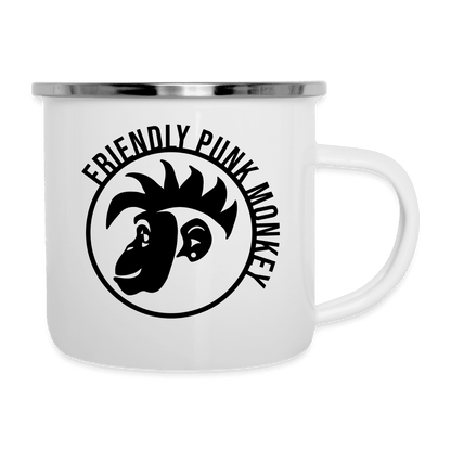 Friendly Punk Monkey - weiß