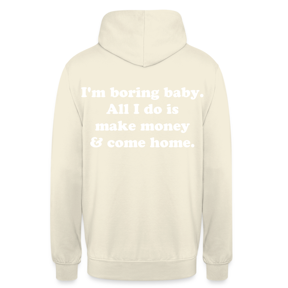 I'm boring baby. - Vanille-Milchshake