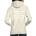 I'm boring baby. - Vanille-Milchshake