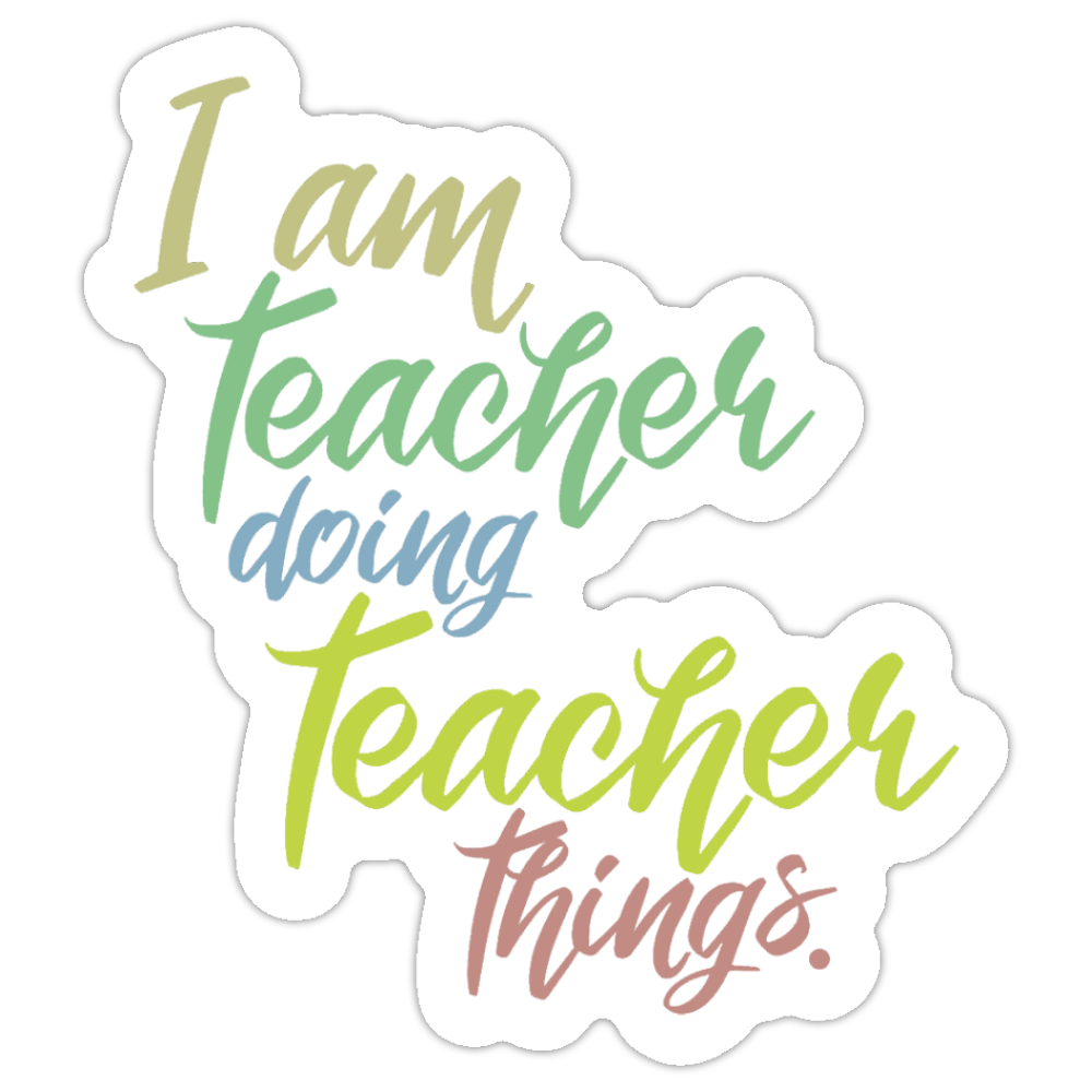Teacher things - Stickers