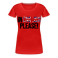 In english please - Frauen Premium T-Shirt - Rot