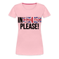 In english please - Frauen Premium T-Shirt - Hellrosa