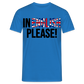 In english please - Männer T-Shirt - Royalblau