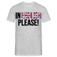 In english please - Männer T-Shirt - Grau meliert