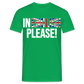 In english please! (weiß) - Männer T-Shirt - Kelly Green