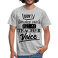 Teacher Voice - Männer T-Shirt - Grau meliert