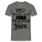 Teacher Voice - Männer T-Shirt - Graphit