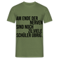 Zu viele Schüler - Männer T-Shirt - Militärgrün
