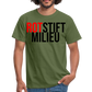 Rotstiftmilieu - Männer T-Shirt - Militärgrün