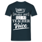 Teacher Voice - Männer T-Shirt - Navy
