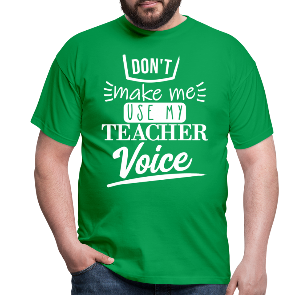 Teacher Voice - Männer T-Shirt - Kelly Green