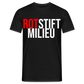 Rotstiftmilieu - Männer T-Shirt - Schwarz
