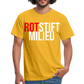 Rotstiftmilieu - Männer T-Shirt - Gelb