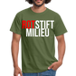 Rotstiftmilieu - Männer T-Shirt - Militärgrün