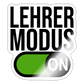 Lehrer Modus on - Sticker - Weiß glänzend