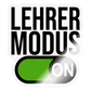 Lehrer Modus on - Sticker - Transparent glänzend