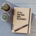Frage oder Antwort? - Sticker - Transparent glänzend