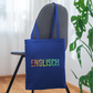 Englisch Lehrkraft - Stoffbeutel - Royalblau